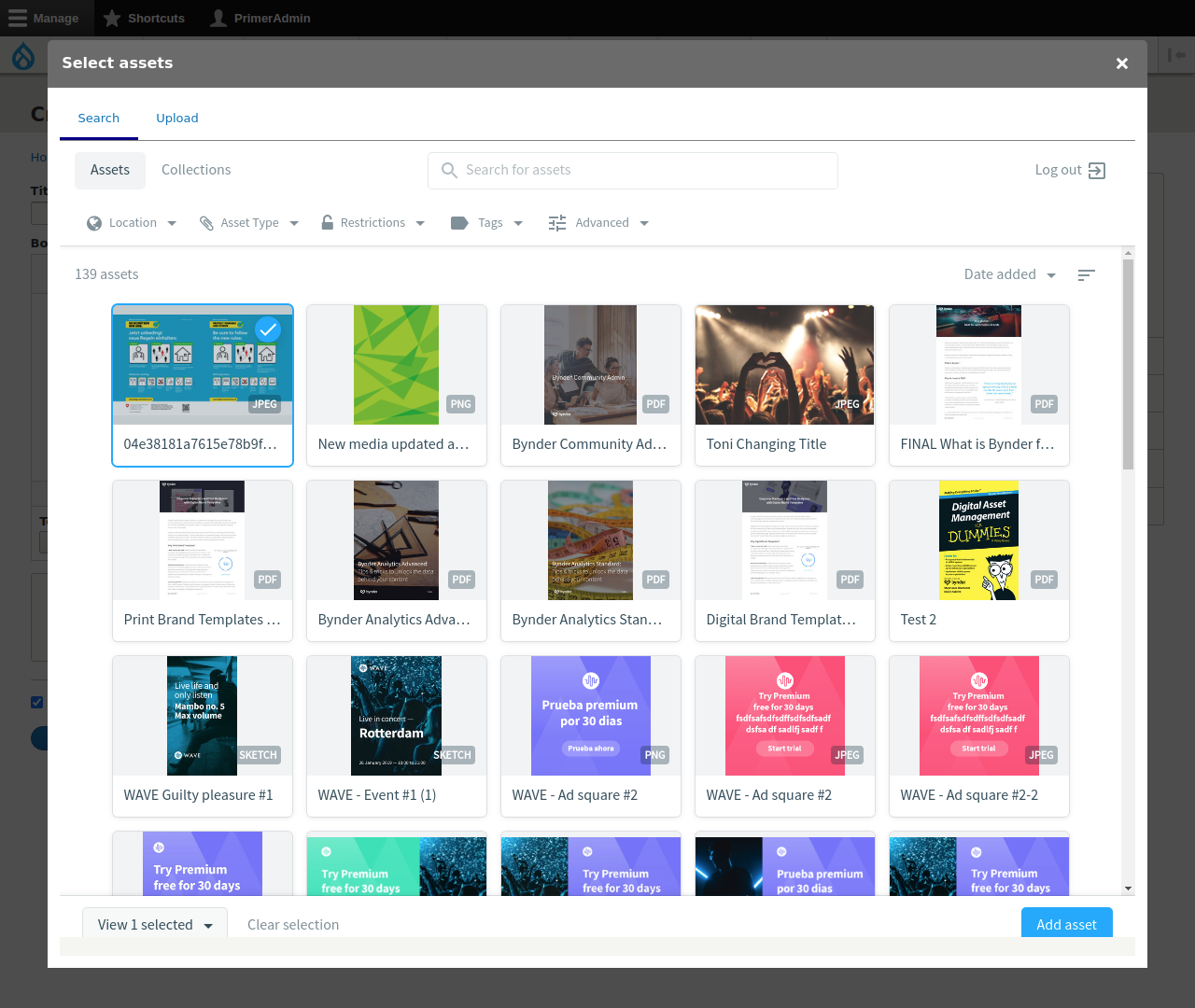 Add a media in content | Open Source | MD Systems GmbH